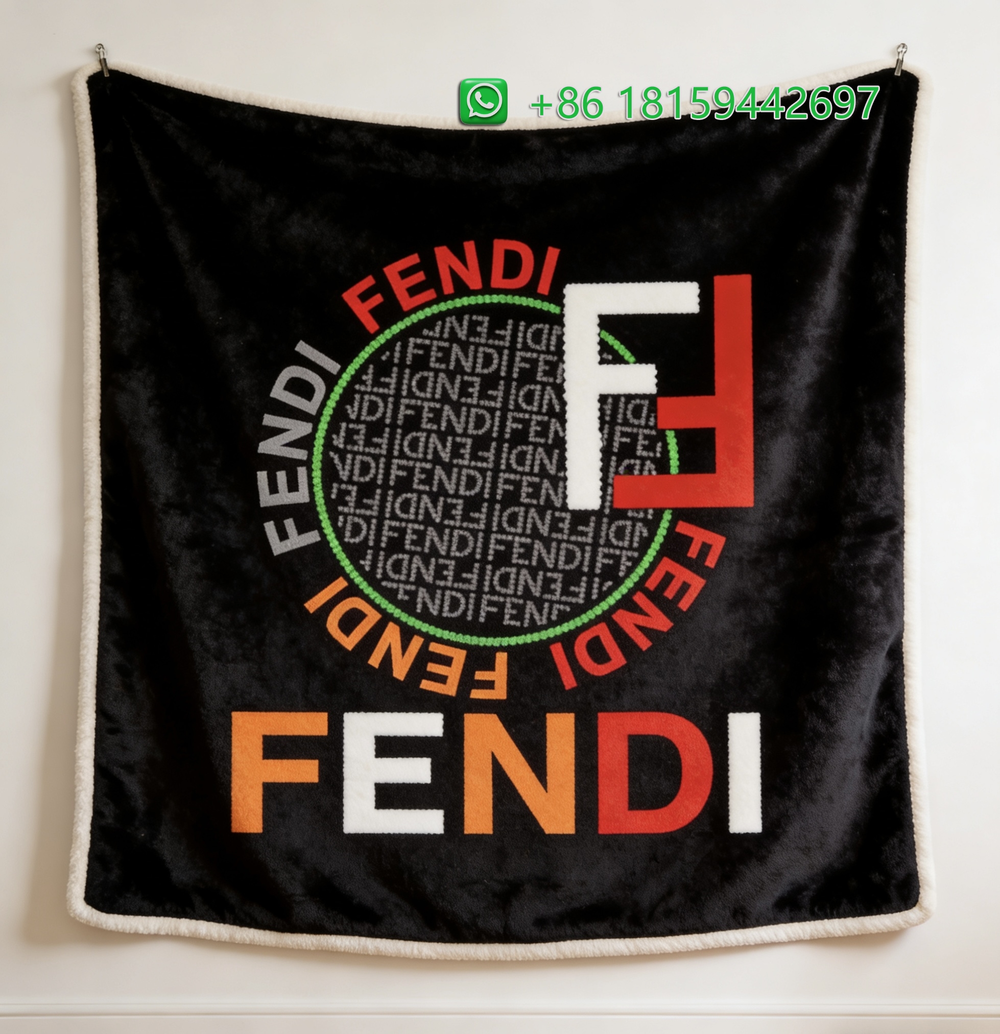 Fendi Throw Blankets